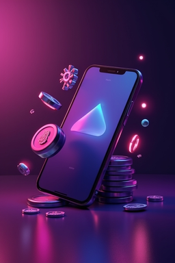 Smartphone with Depositwin casino app